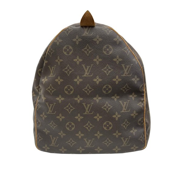 LOUIS VUITTON Keepall 55 Monogram Boston Bag M41424 VI873 Men's Women's - Picture 4 of 10